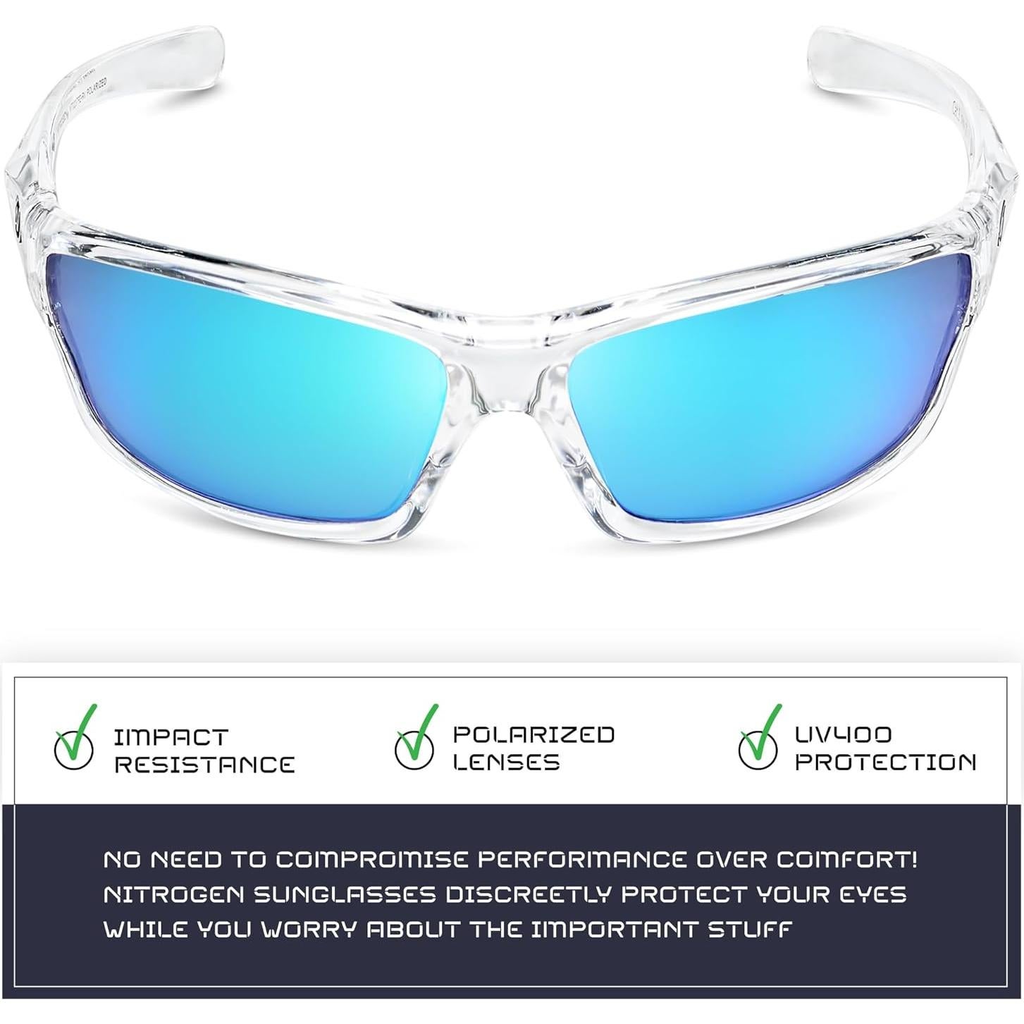 Gafas de sol deportivas Nitrogen polarizadas UV400 unisex