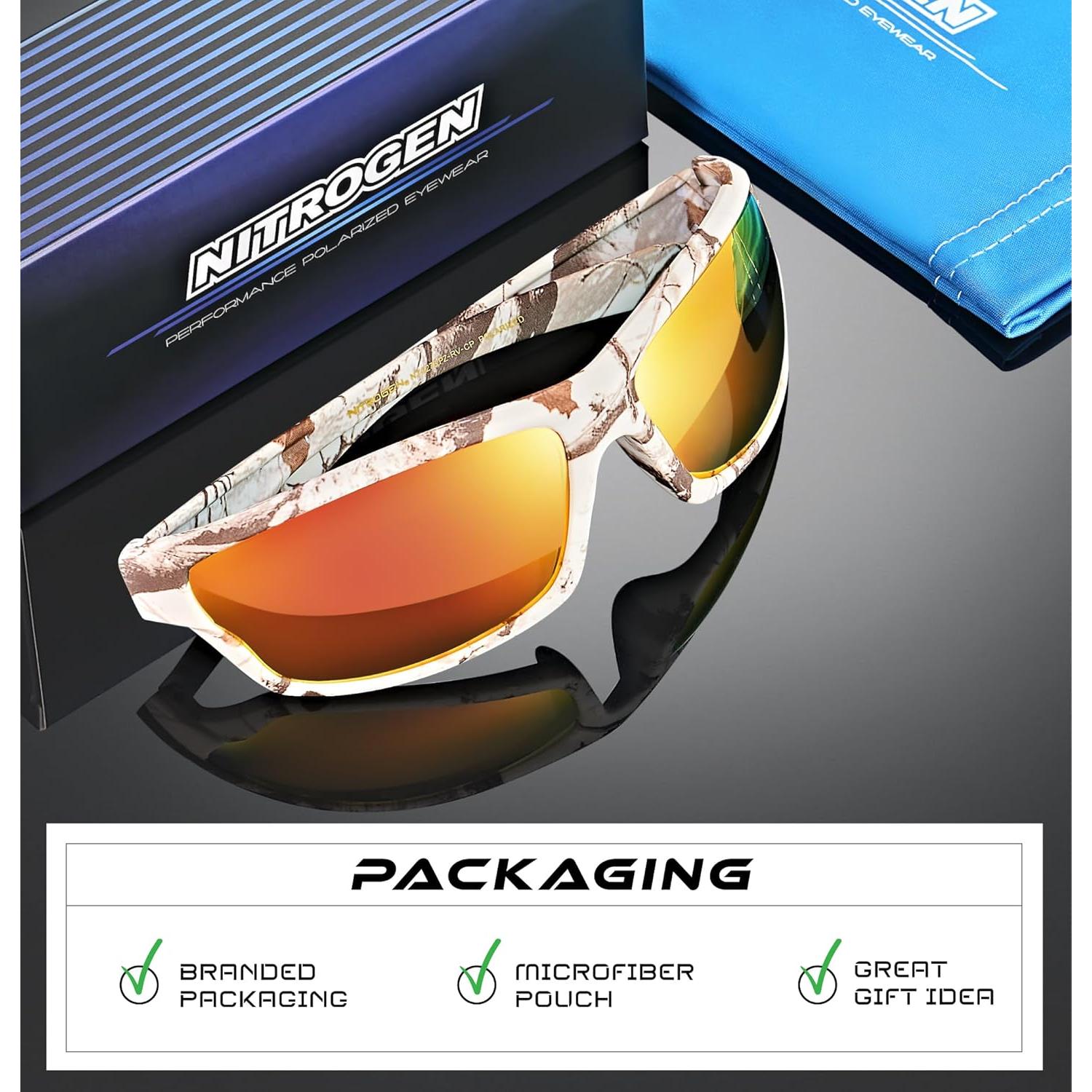 Gafas de sol deportivas Nitrogen polarizadas UV400 unisex