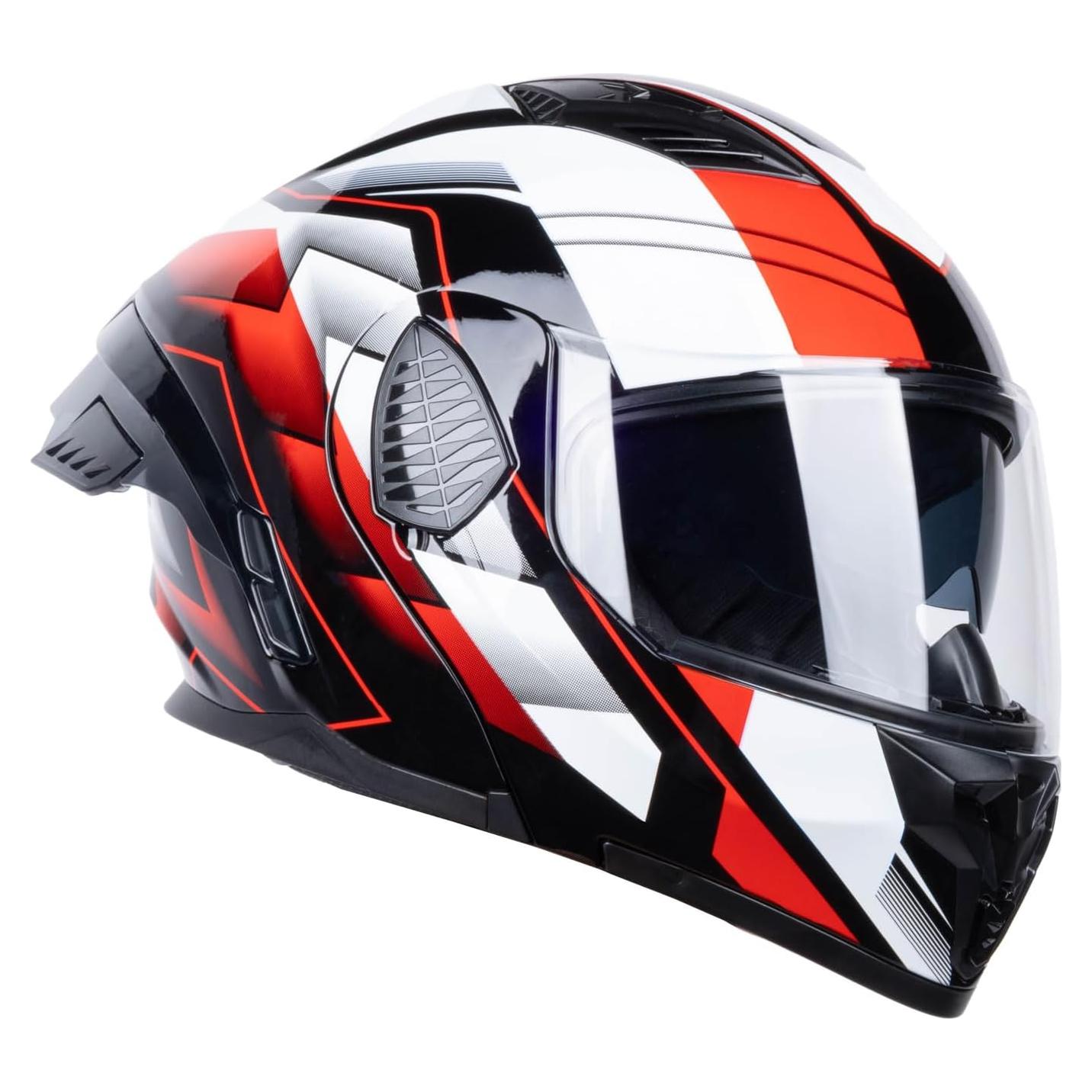 Casco Modular Integral AceRide KYE622-1 Doble Visor Mediano