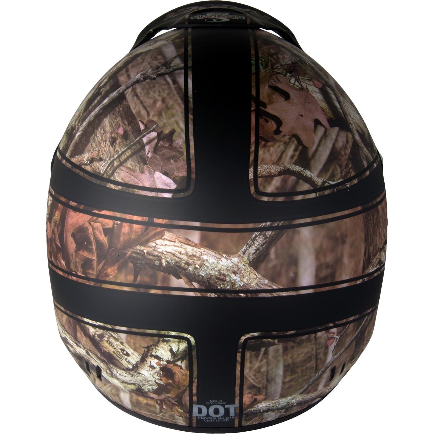 Casco Off-Road Raider Ambush Mossy Oak XX-Grande Camuflaje