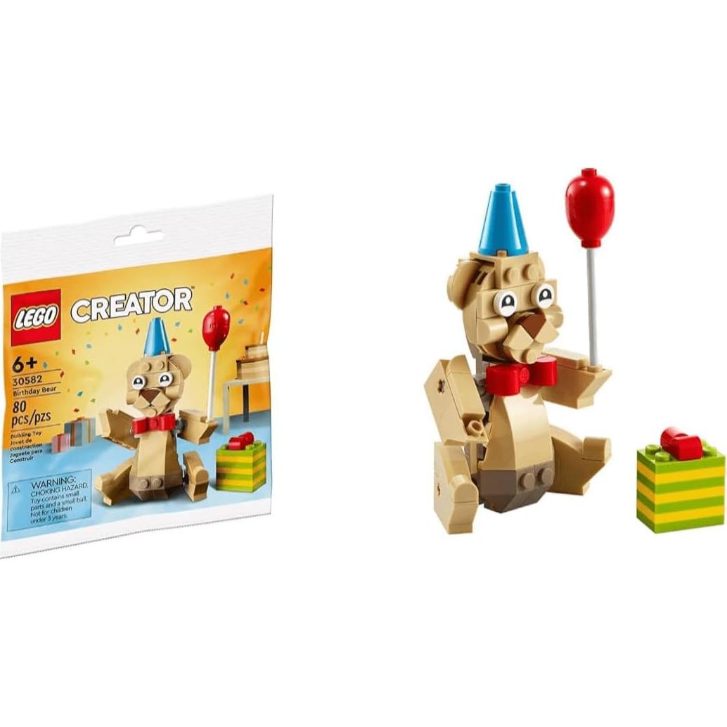 LEGO Creator Oso de Cumpleaños 80 Piezas 0-14 Años