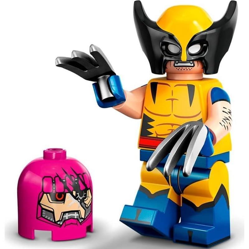 LEGO Minifigura Wolverine con Accesorios - Superhéroes 71039