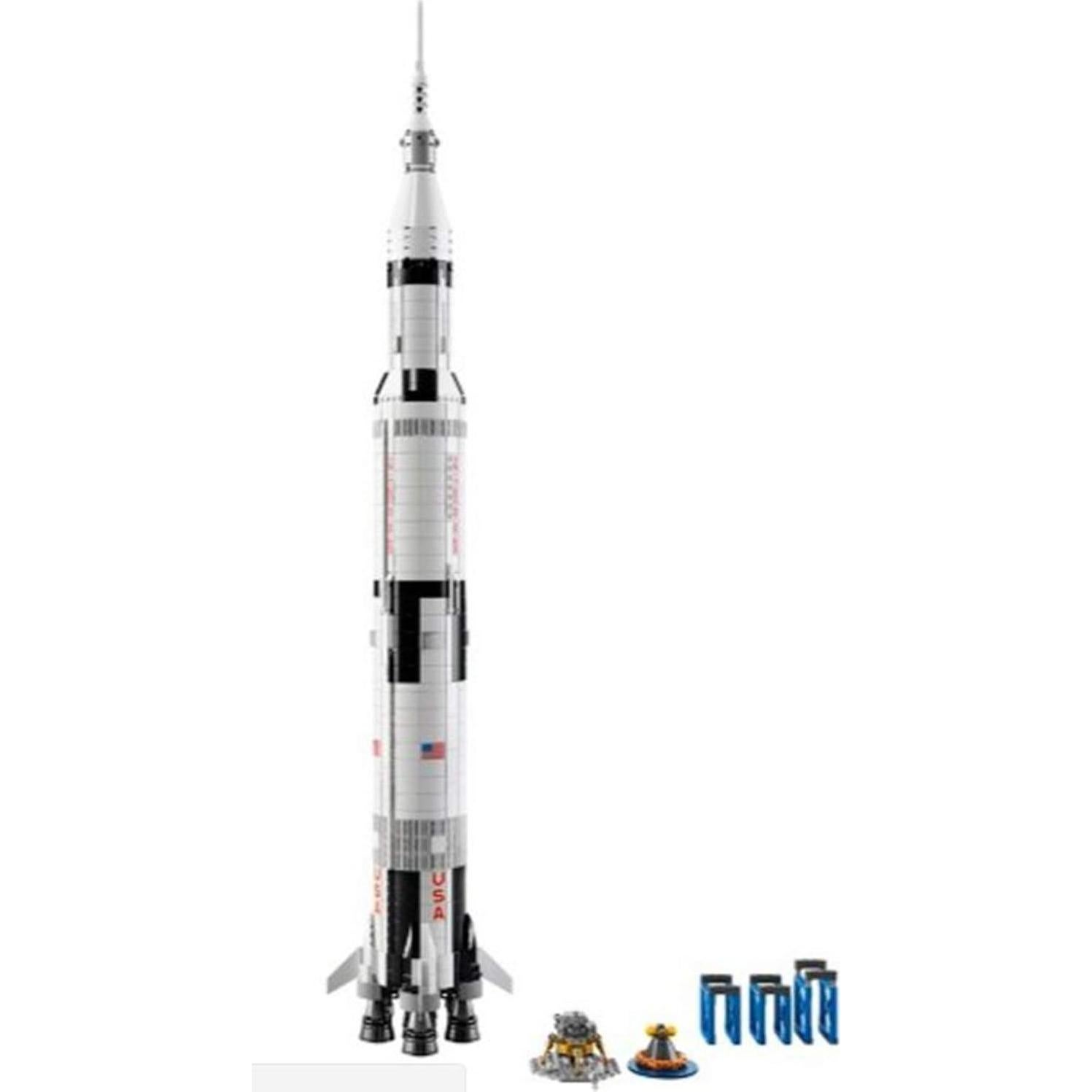 LEGO NASA Apollo Saturn V 1900 Piezas 100 cm Juguete Espacial