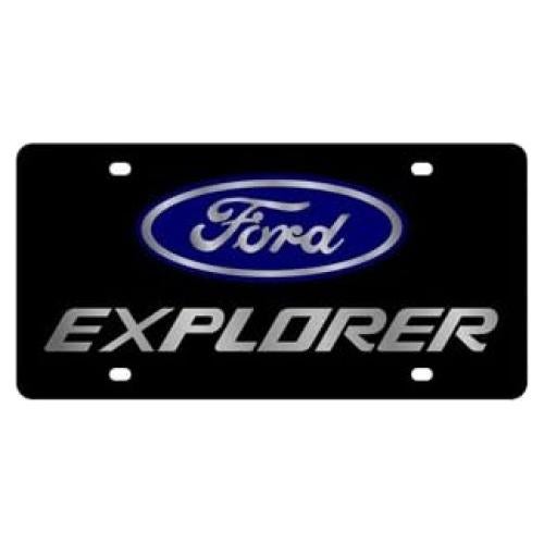 Placa de Licencia Acrílica Eurosport Daytona 30.48x15.24cm