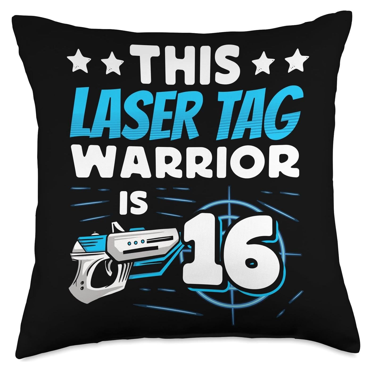 Cojín de Lanzamiento Laser Tag Cool Game 18x18 cm Multicolor