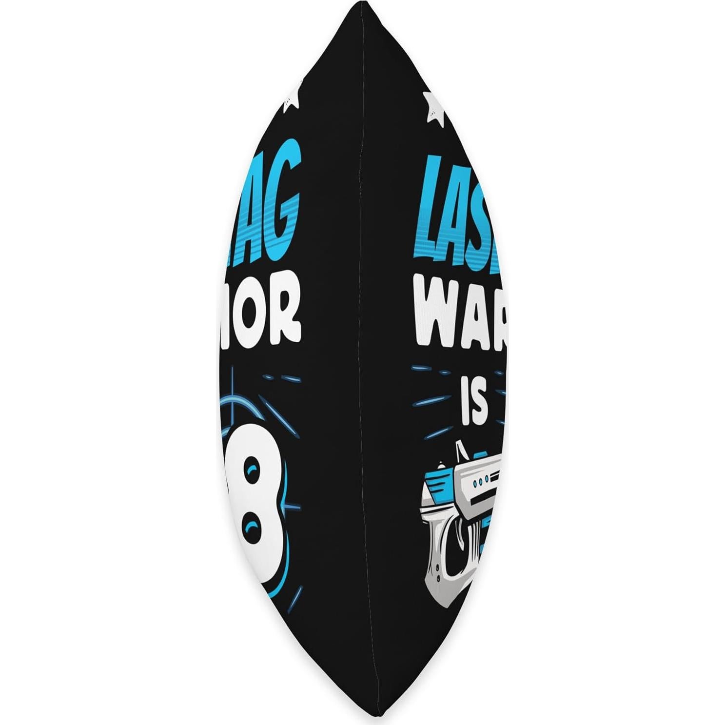 Cojín Guerrero de Laser Tag 18 años Cool Game Player 45.72cm