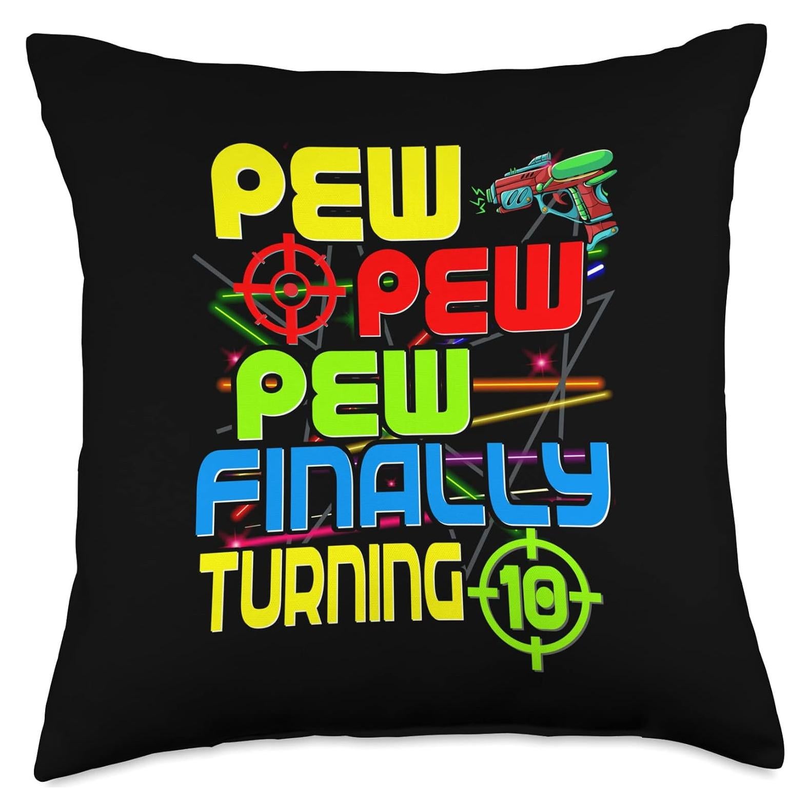 Almohada Divertida Lazer Tag 45x45 cm Colección Jugadores