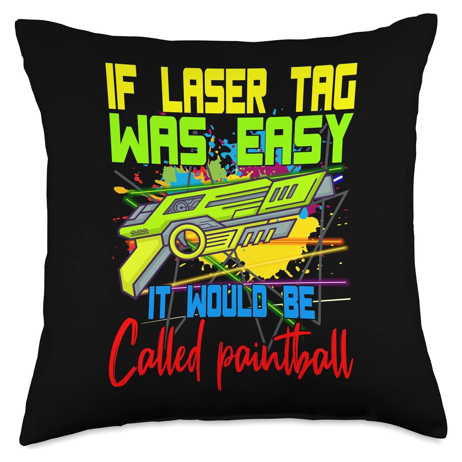 Cojín de Lanzamiento Lazer Tag Colección Divertidos 45x45 cm