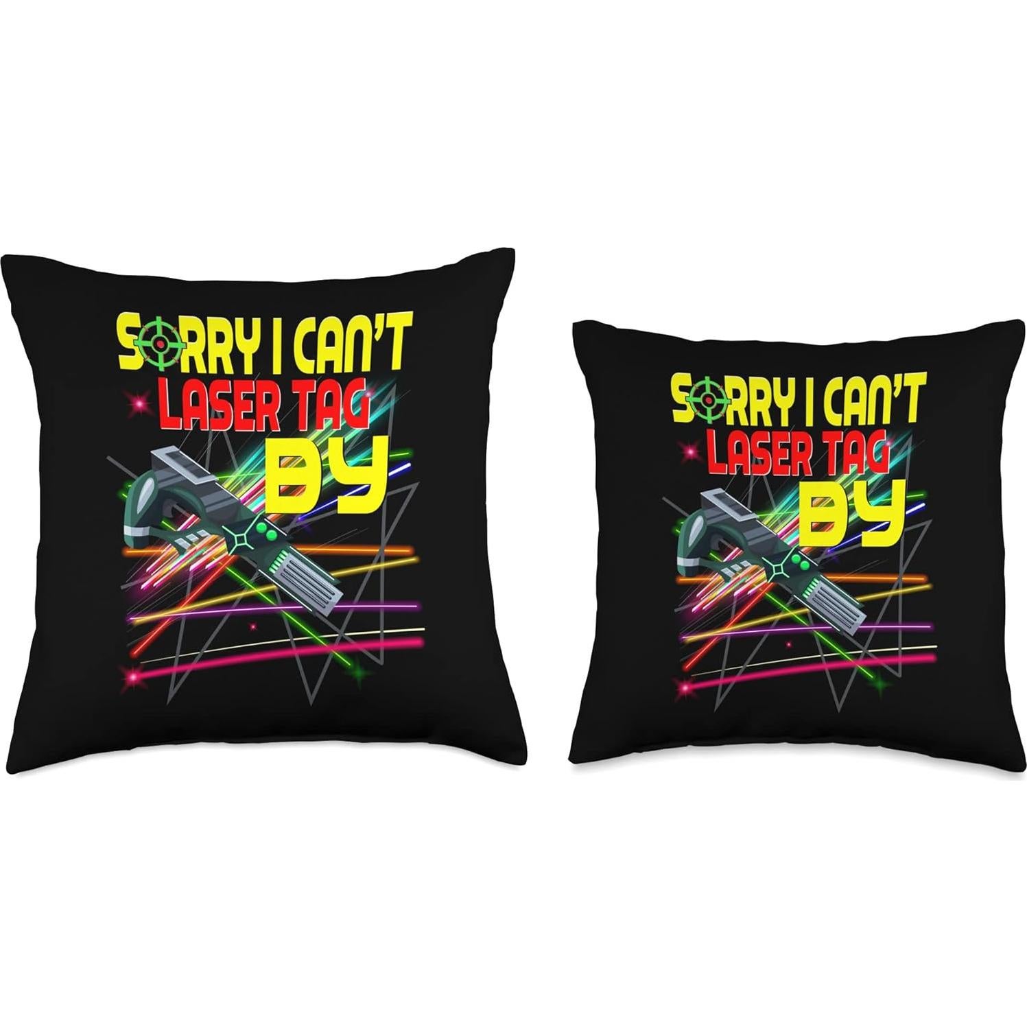 Cojín Divertido Lazer Tag 45x45 cm 100% Poliester