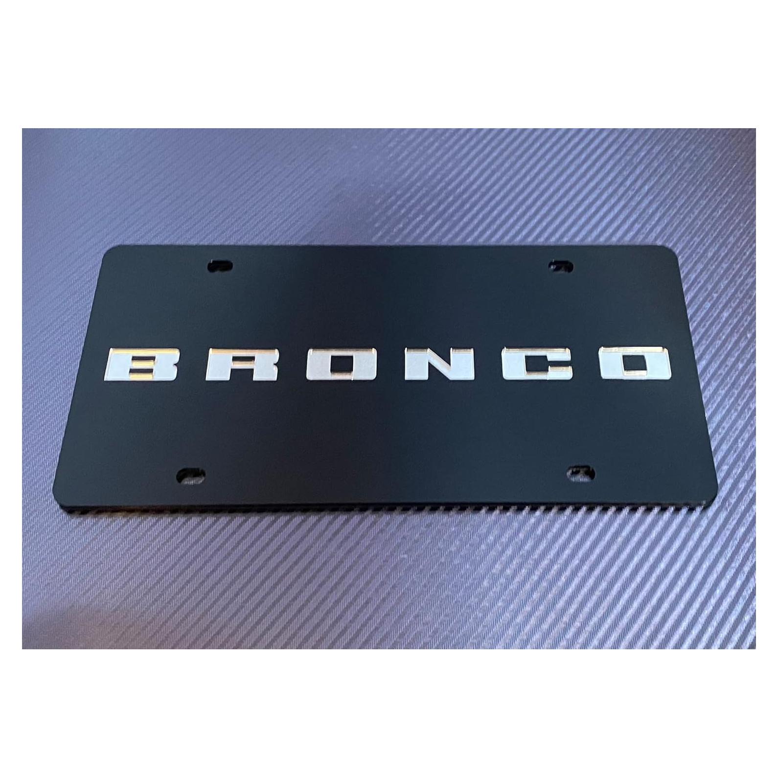 Placa de Licencia Acrílico Eurosport Daytona Ford Bronco 2021-2023