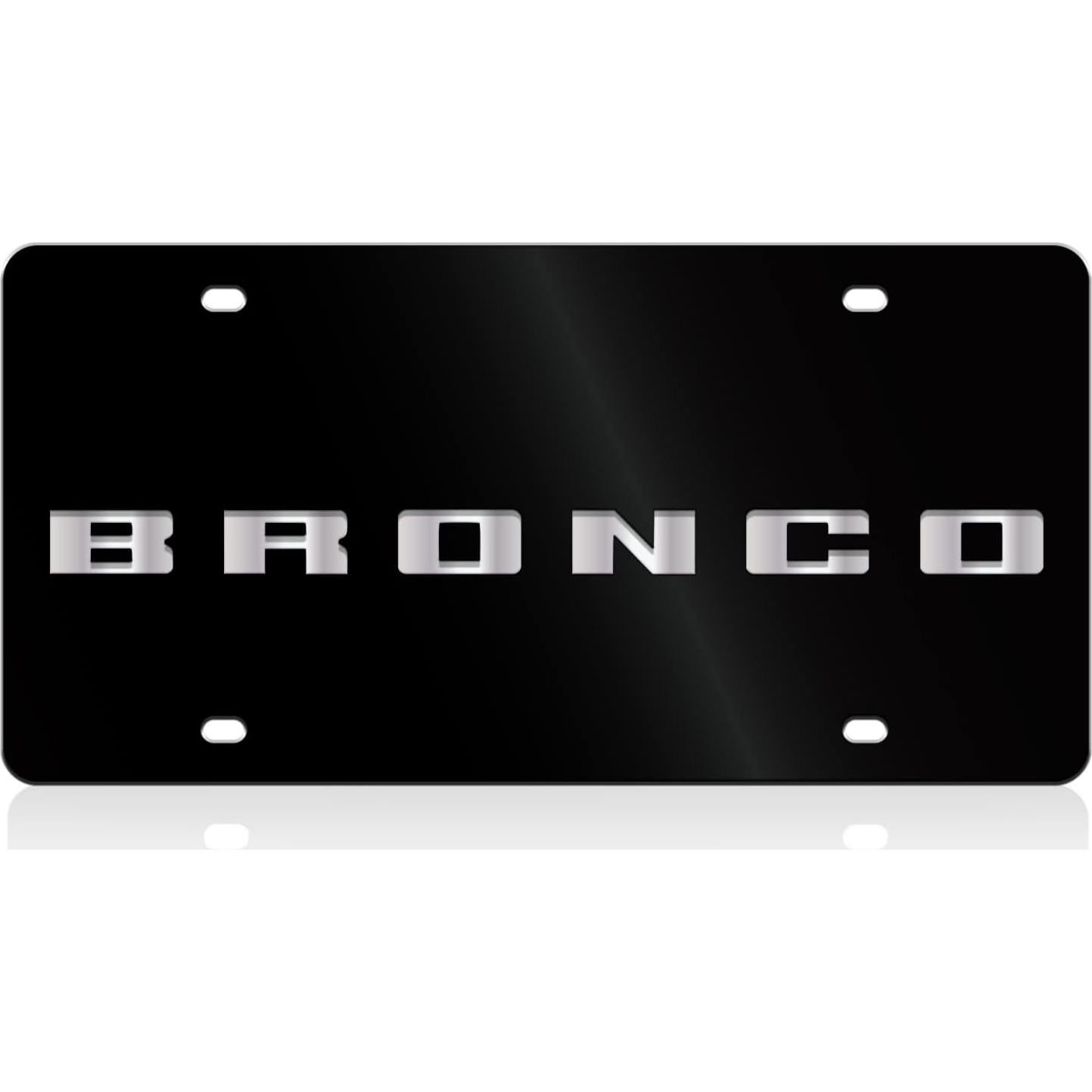 Placa de Licencia Acrílico Eurosport Daytona Ford Bronco 2021-2023