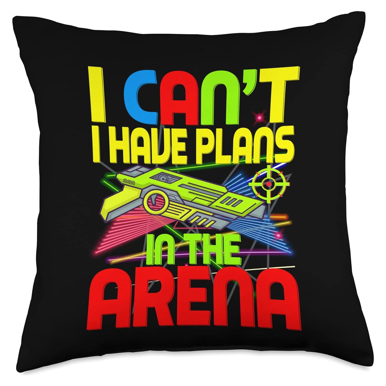 Cojín Divertido Lazer Tag 45x45 cm Colección Jugadores