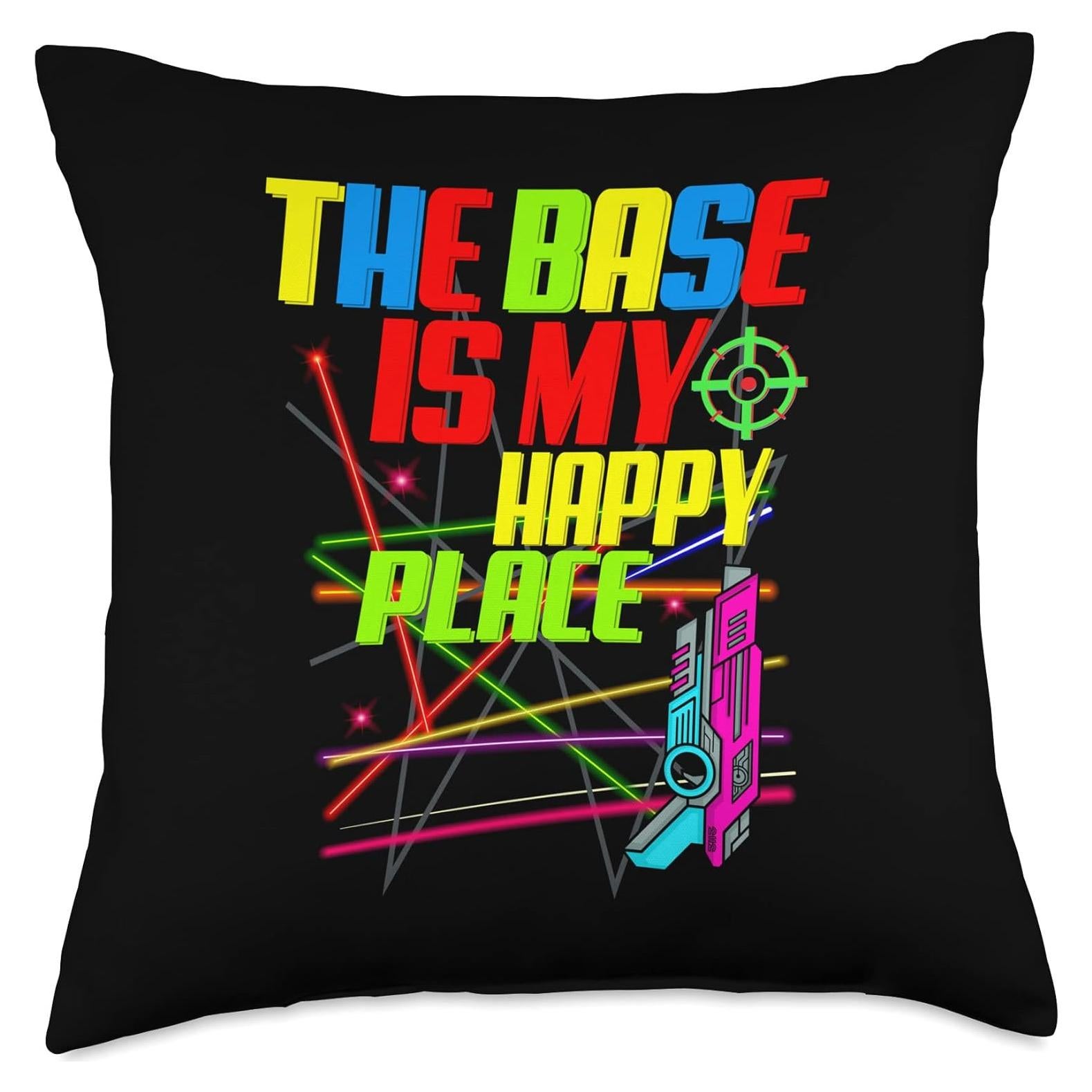 Cojín Divertido Lazer Tag 45x45 cm Colección Jugadores