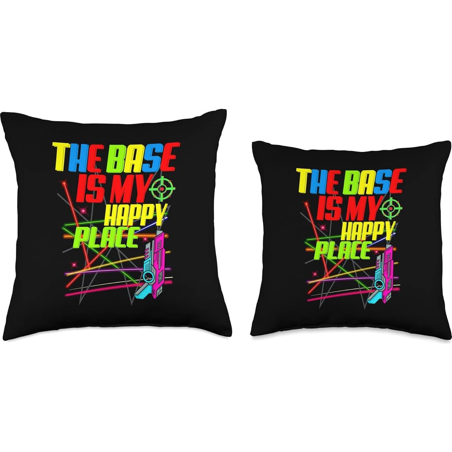 Cojín Divertido Lazer Tag 45x45 cm Colección Jugadores