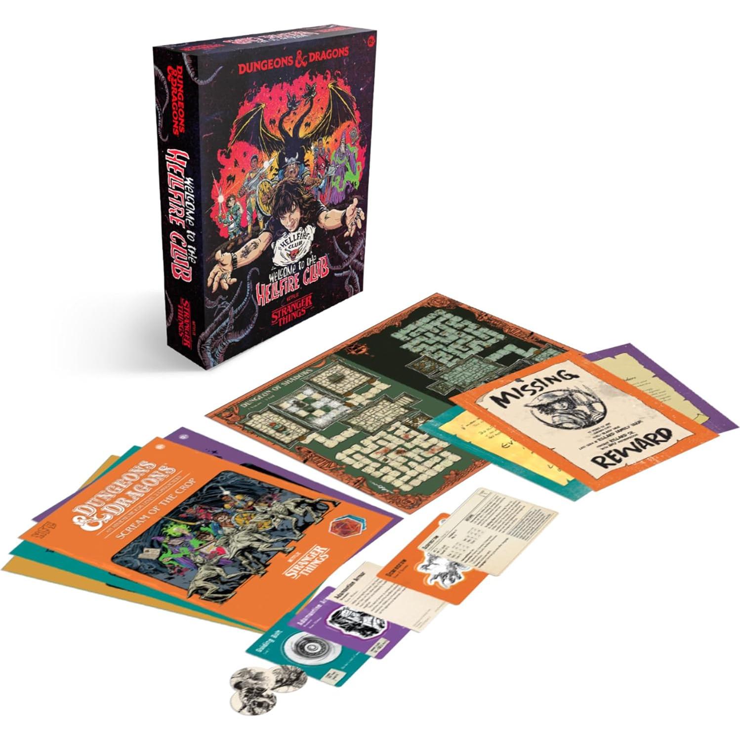 Juego de Aventura Dungeons & Dragons Hellfire Club - Wizards of the Coast