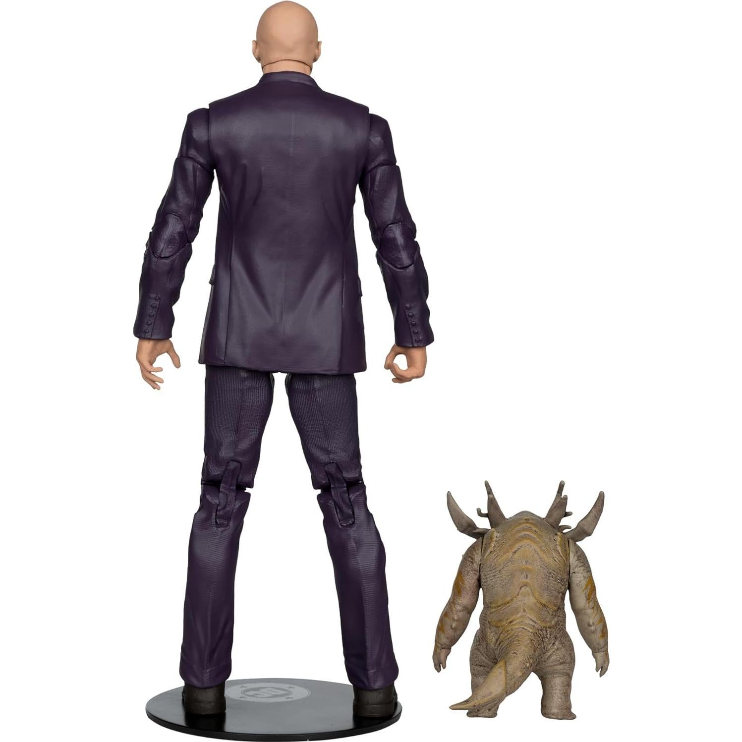 Figura de acción Lex Luthor y Baby Kaiju McFarlane 18 cm