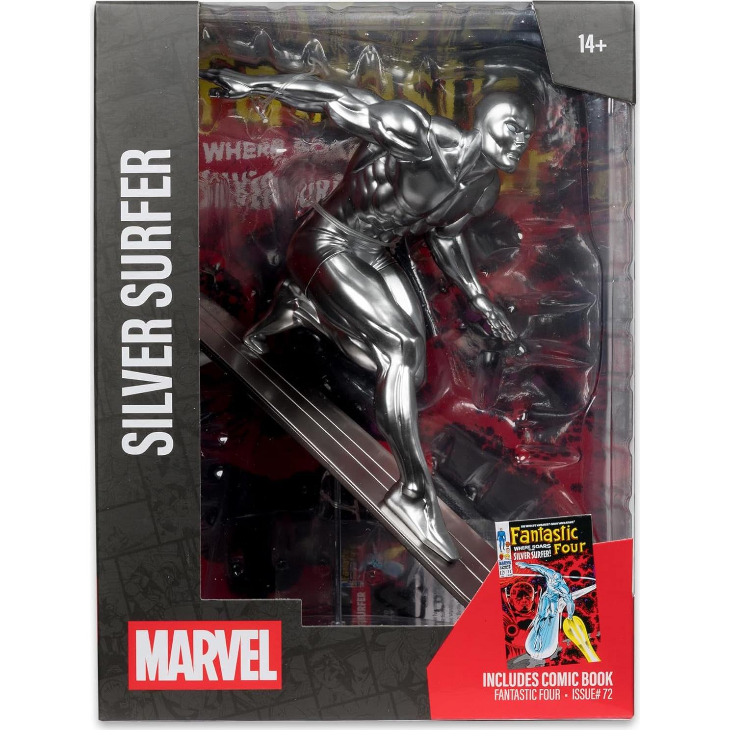 Figura Coleccionable Silver Surfer 1:6 McFarlane Toys