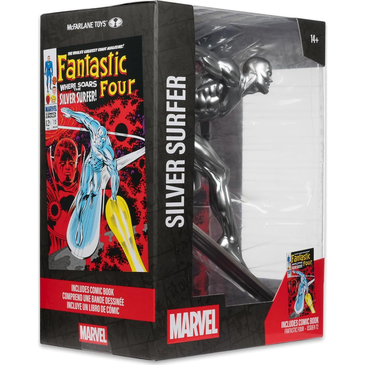 Figura Coleccionable Silver Surfer 1:6 McFarlane Toys