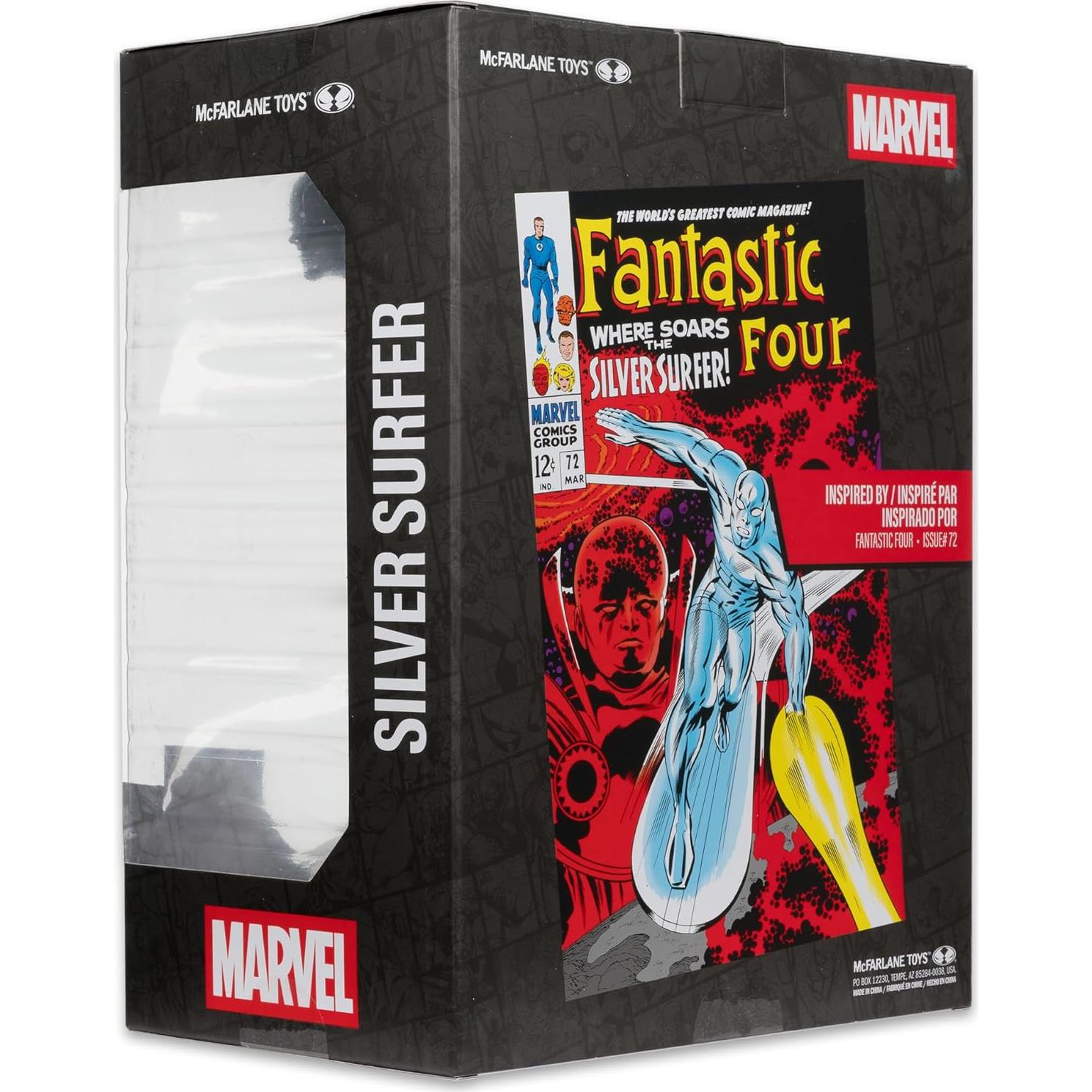 Figura Coleccionable Silver Surfer 1:6 McFarlane Toys