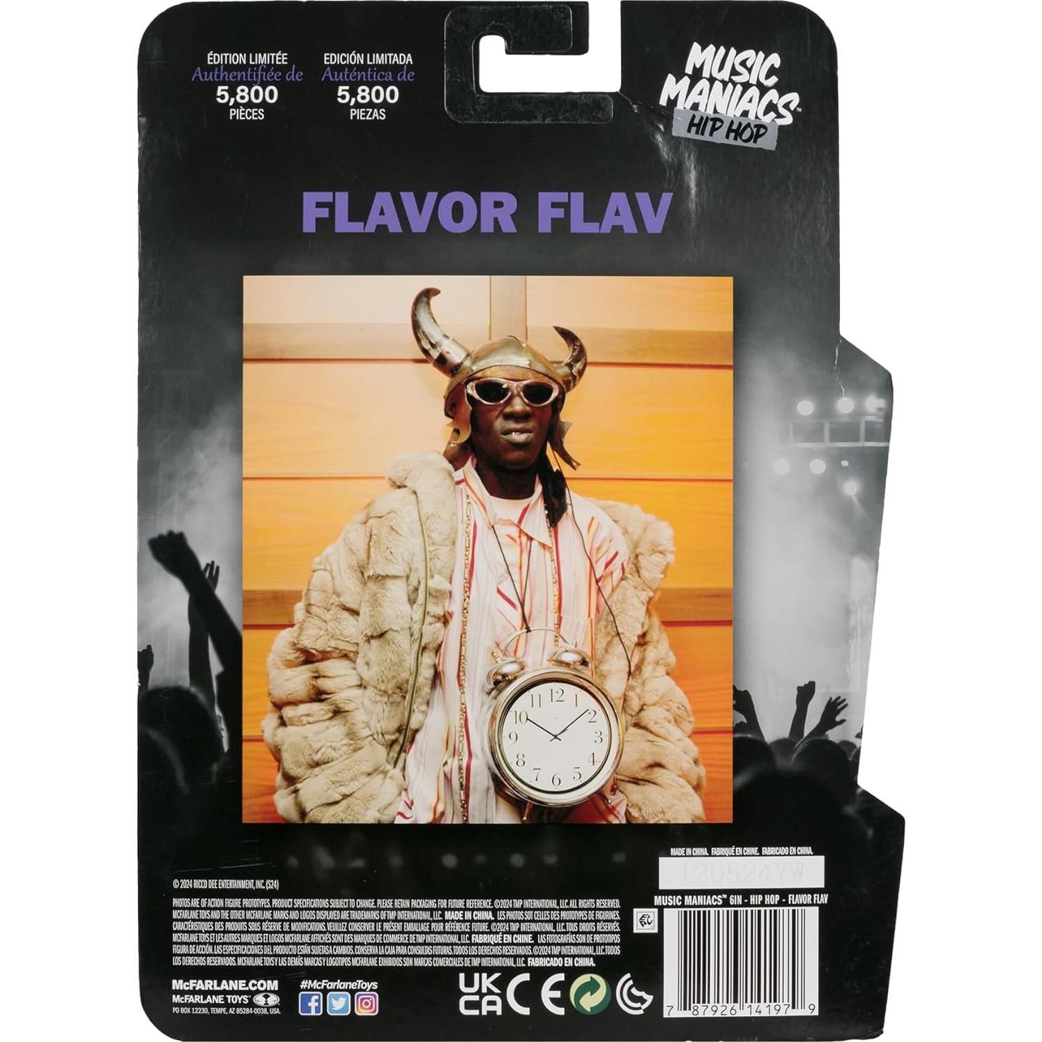 Figura de Acción McFarlane Toys Flavor Flav 15.24 cm