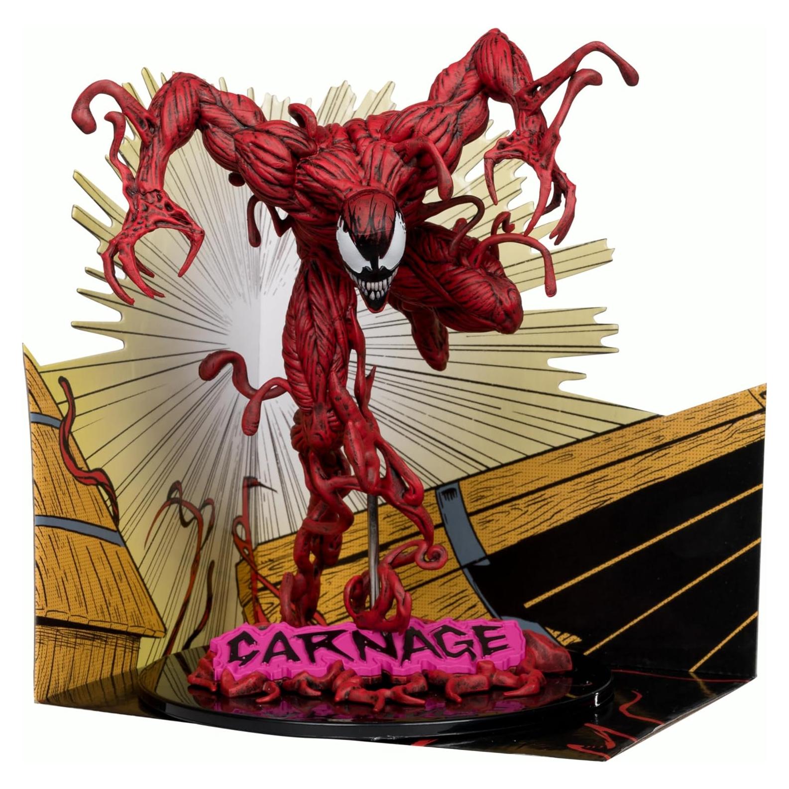 Figura Coleccionable McFarlane Toys Carnage 1:10 Escala