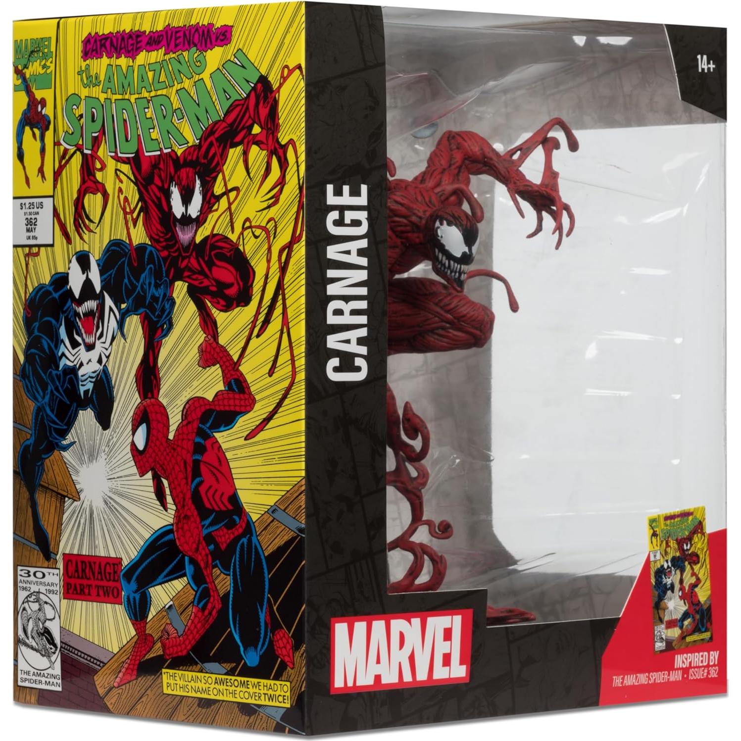 Figura Coleccionable McFarlane Toys Carnage 1:10 Escala