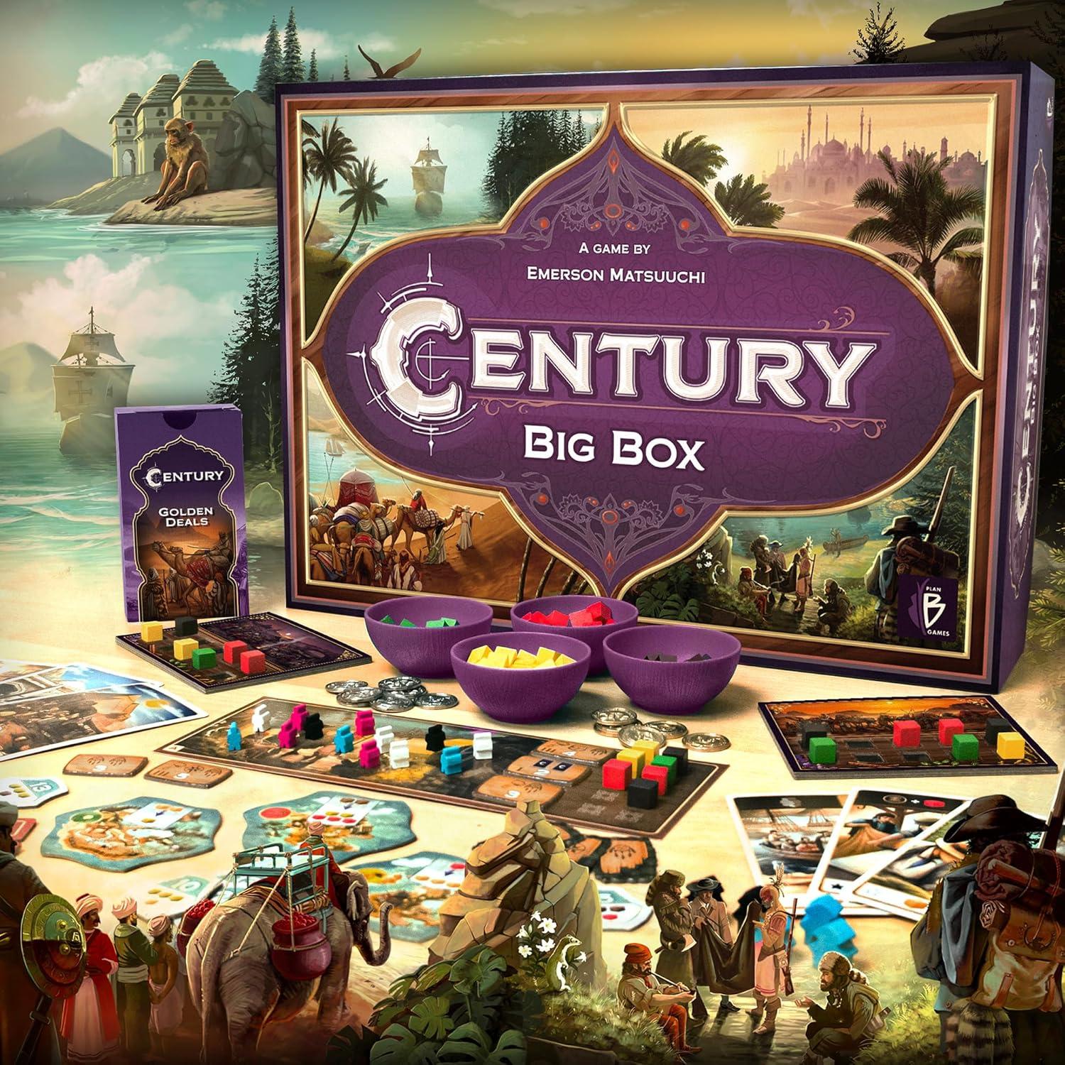 Colección Completa de Juegos de Mesa Century Big Box - Plan B Games - 2-4 Jugadores, 8+ Años