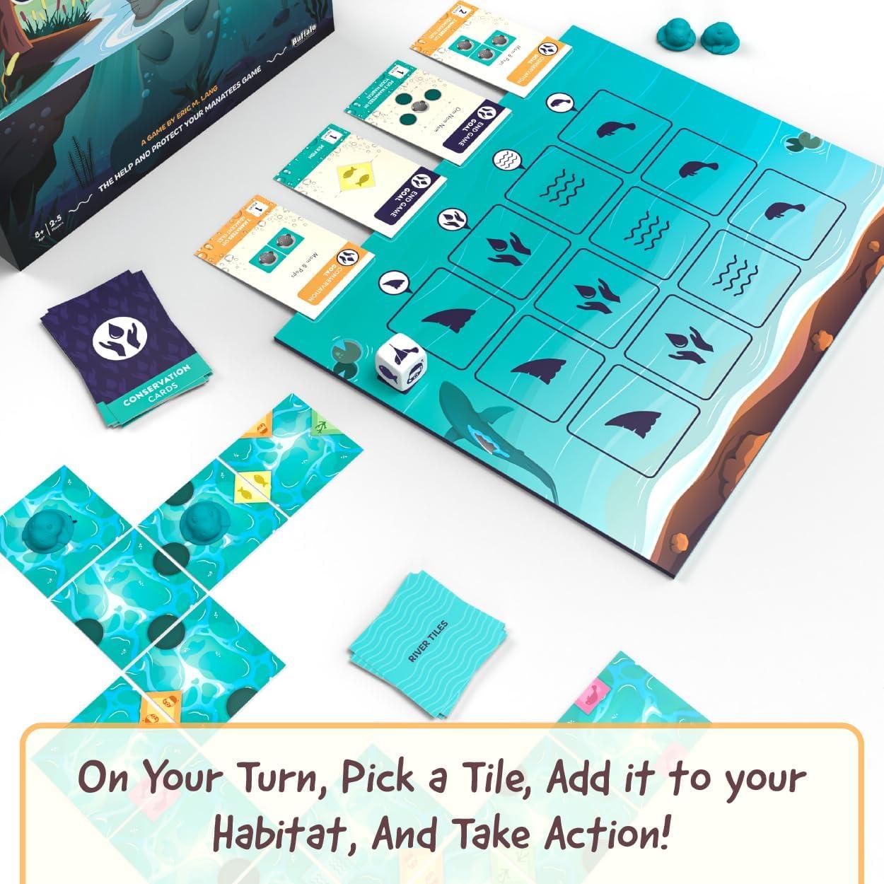 Juego de Construcción de Hábitats de Manatíes Buffalo Games