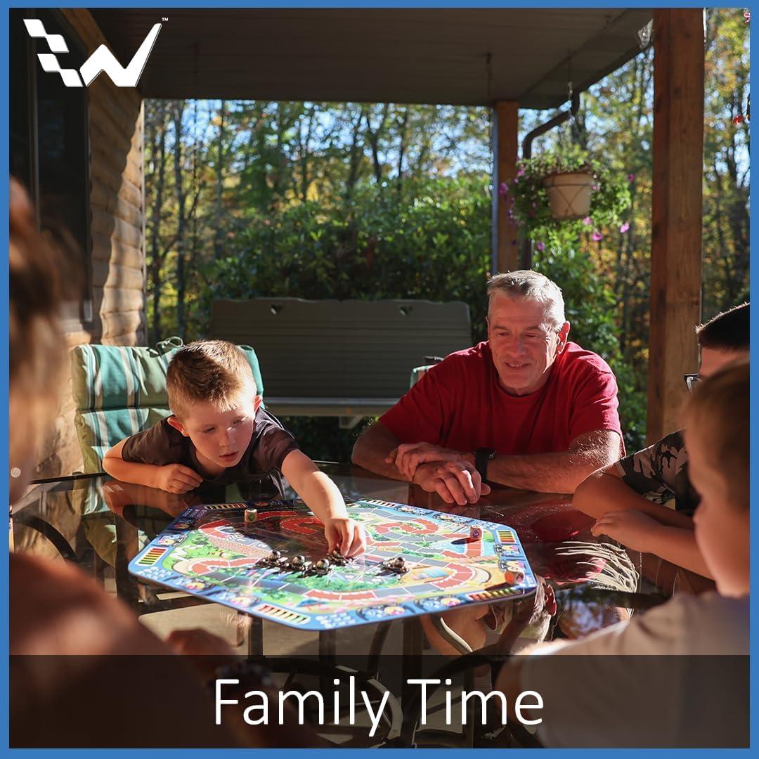 Juego de Mesa de Carreras de Fórmula Wheel To Wheel - 6 Jugadores