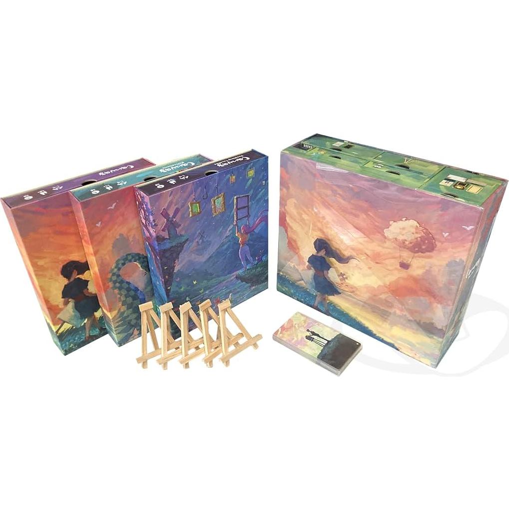 Caja Grande de Almacenamiento Tabletop Tycoon para Lienzo