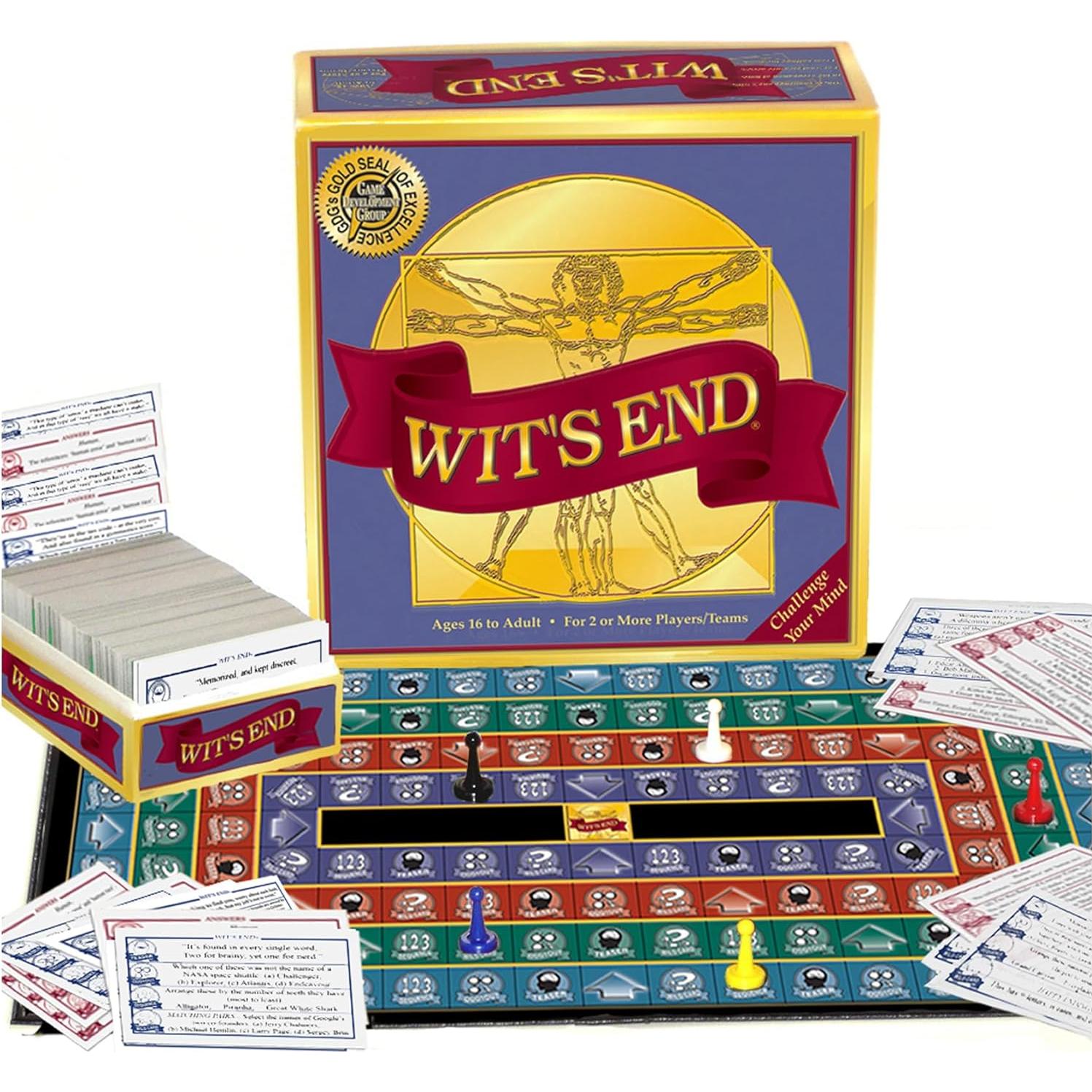 Juego de Trivia Wit's End - GDG Games - 2 a 6 jugadores