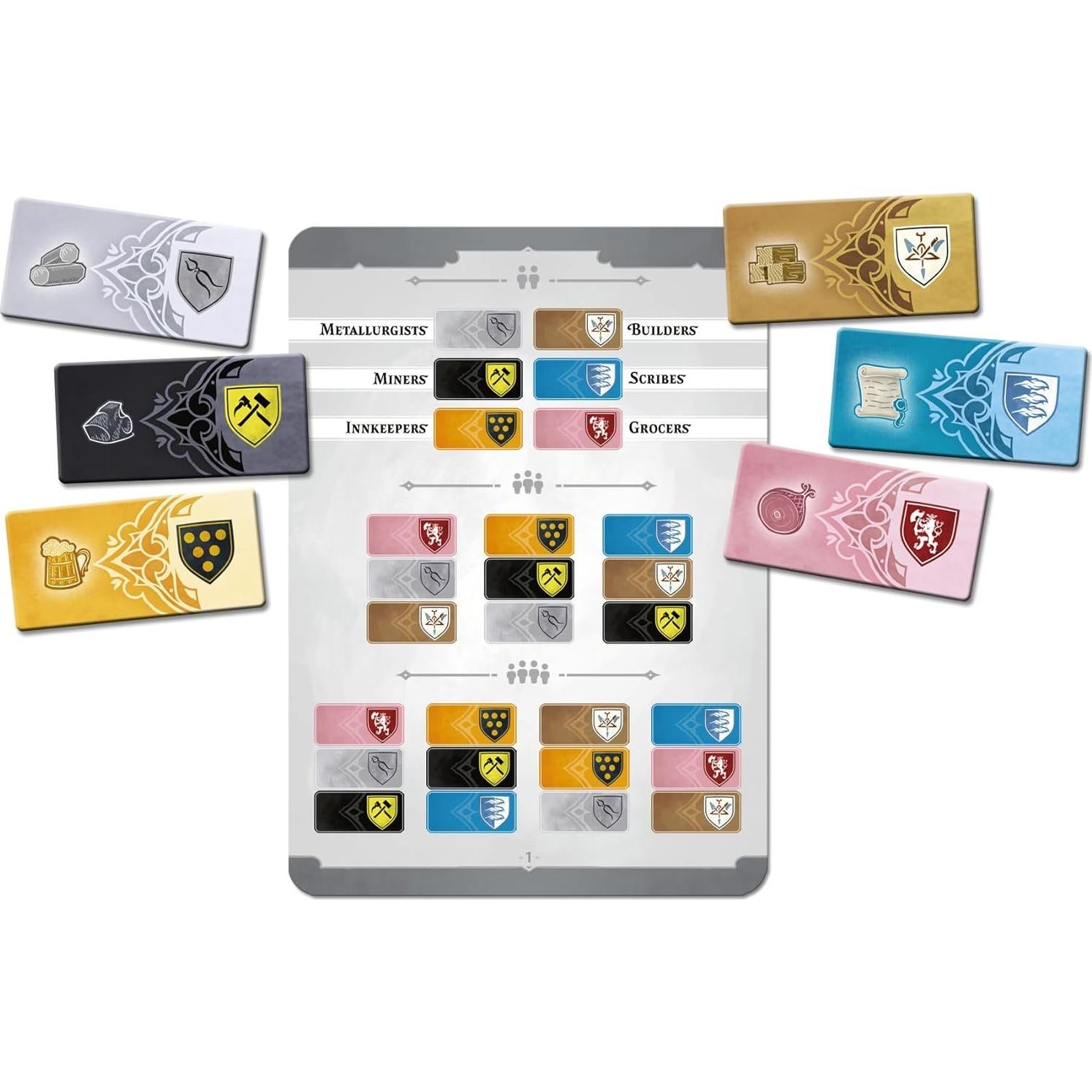 Juego de Mesa Kutná Hora CGE - Construcción de Ciudades