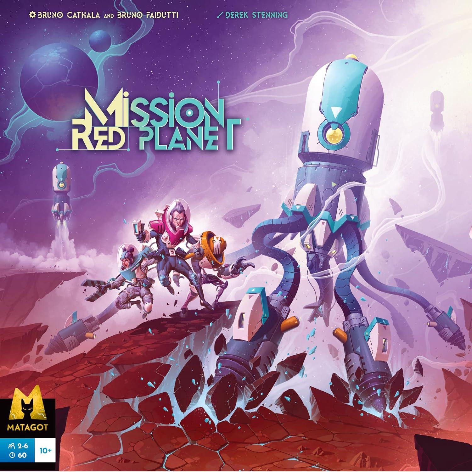 Juego de Mesa Misión Planeta Rojo Surfin' Meeple 2-6 Jugadores