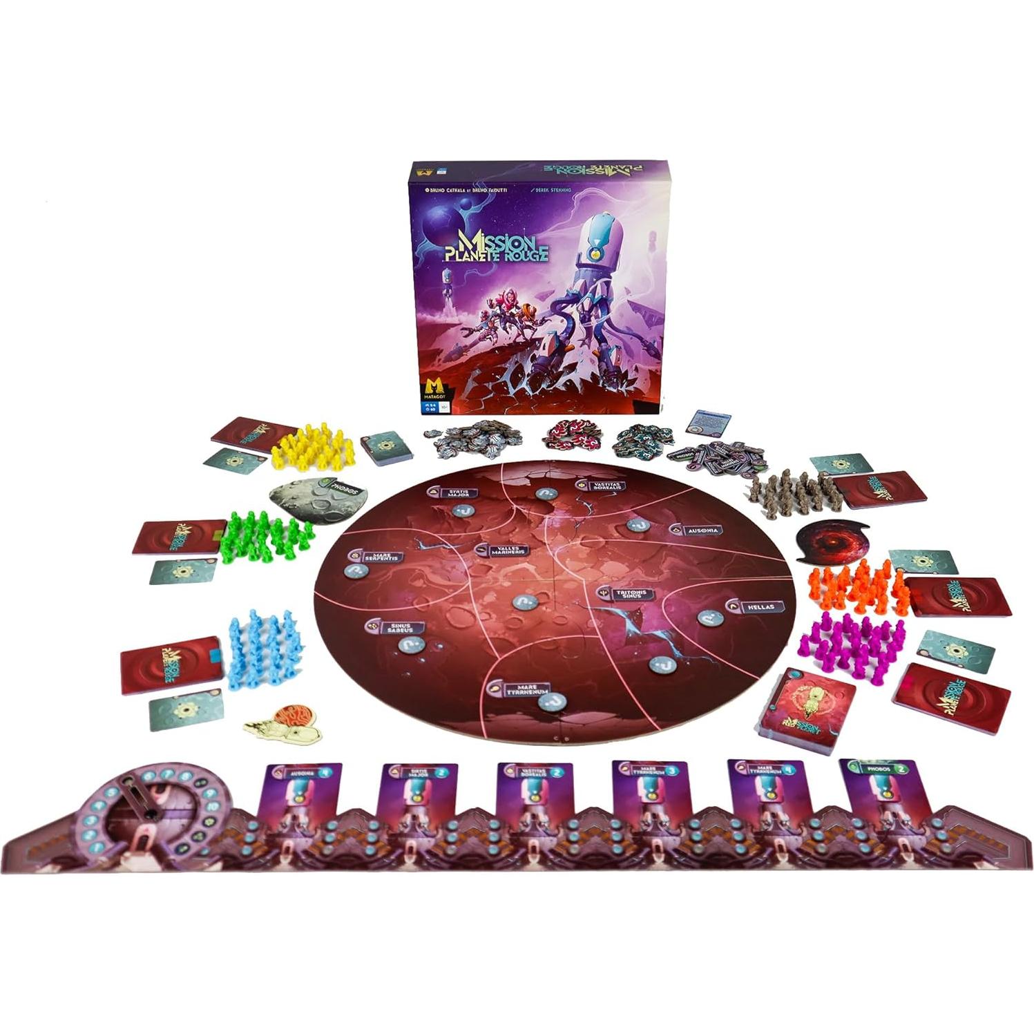 Juego de Mesa Misión Planeta Rojo Surfin' Meeple 2-6 Jugadores