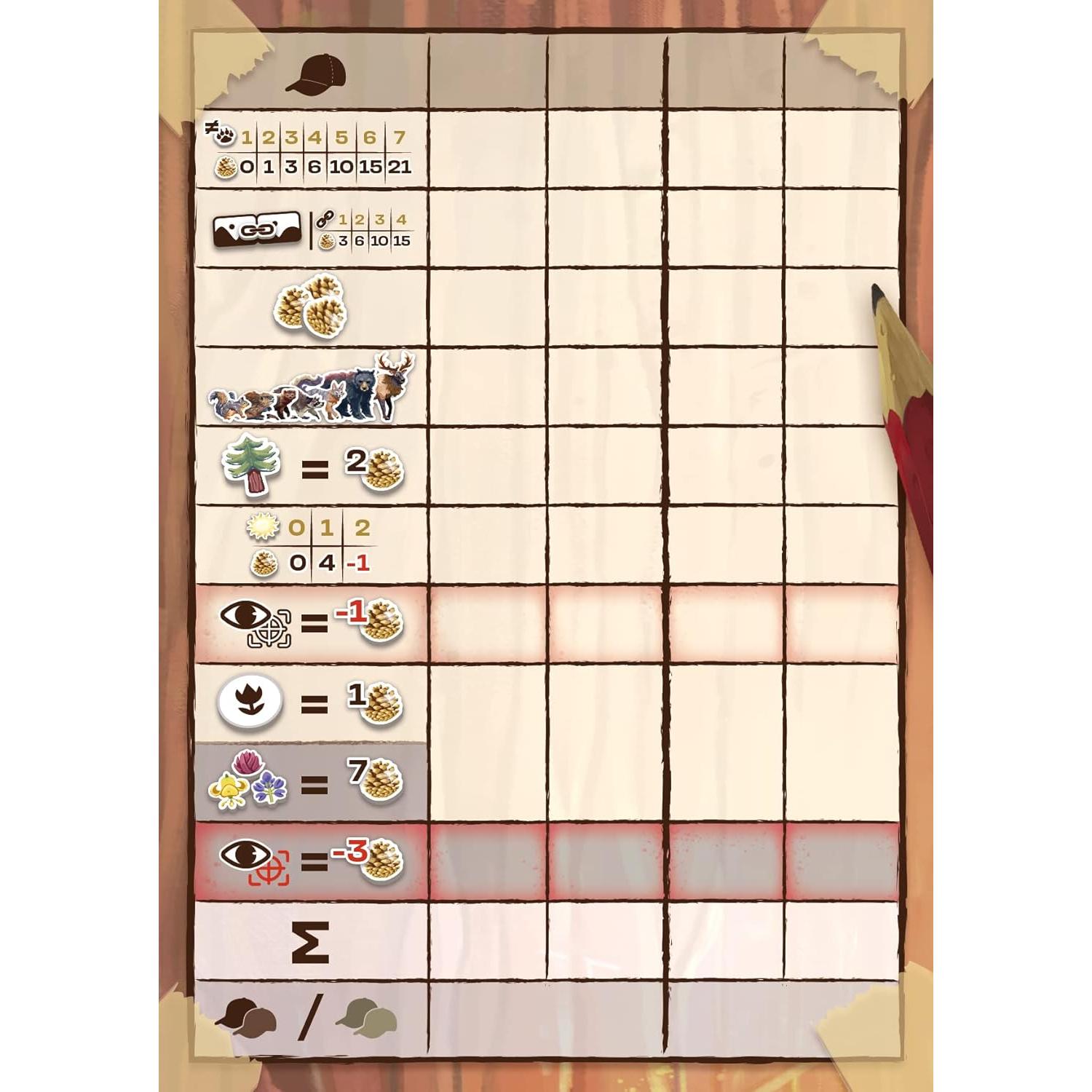 Juego de mesa Redwood Sit Down Games para 1-4 jugadores