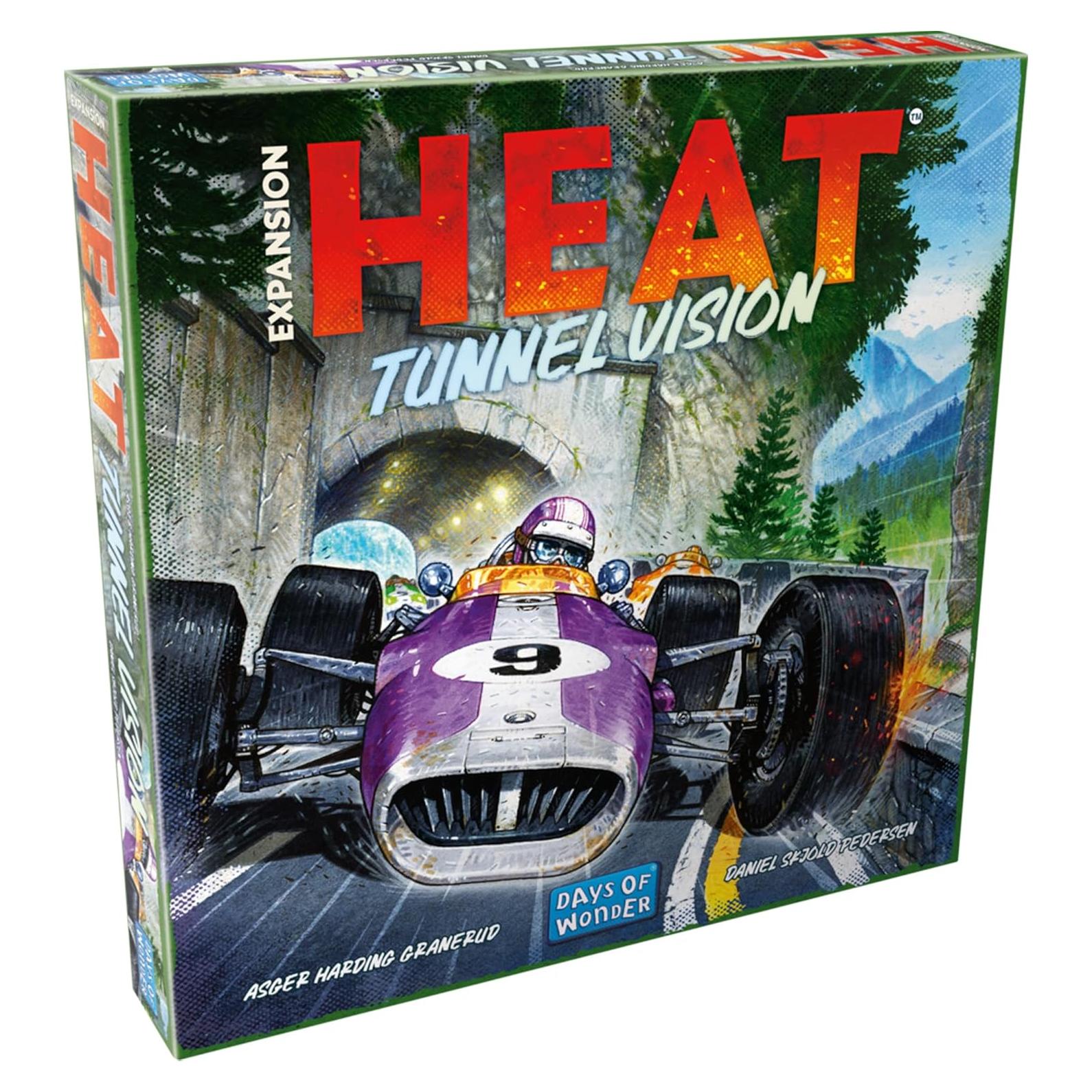 Expansión Heat: Tunnel Vision Asmodee - Nuevas Pistas y Módulo