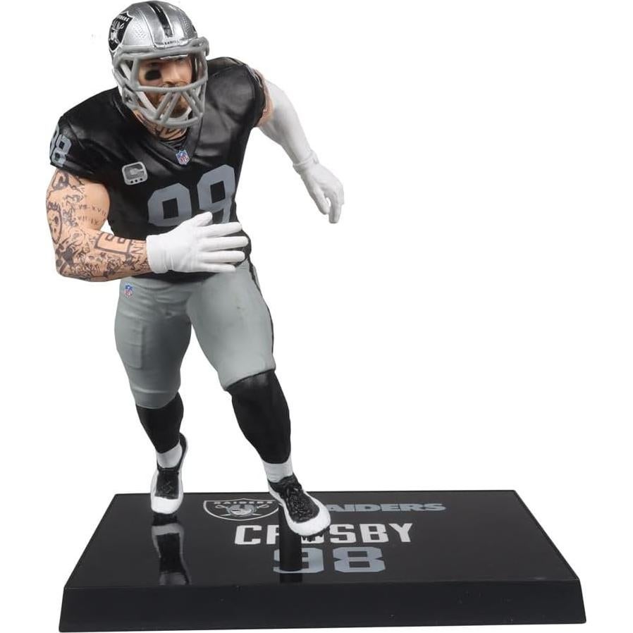 Figura articulada Maxx Crosby 17.78 cm McFarlane NFL Raiders