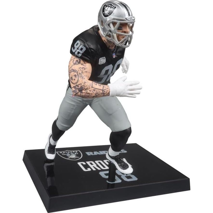 Figura articulada Maxx Crosby 17.78 cm McFarlane NFL Raiders