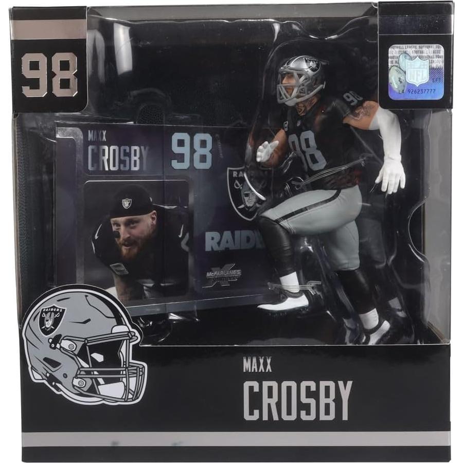 Figura articulada Maxx Crosby 17.78 cm McFarlane NFL Raiders