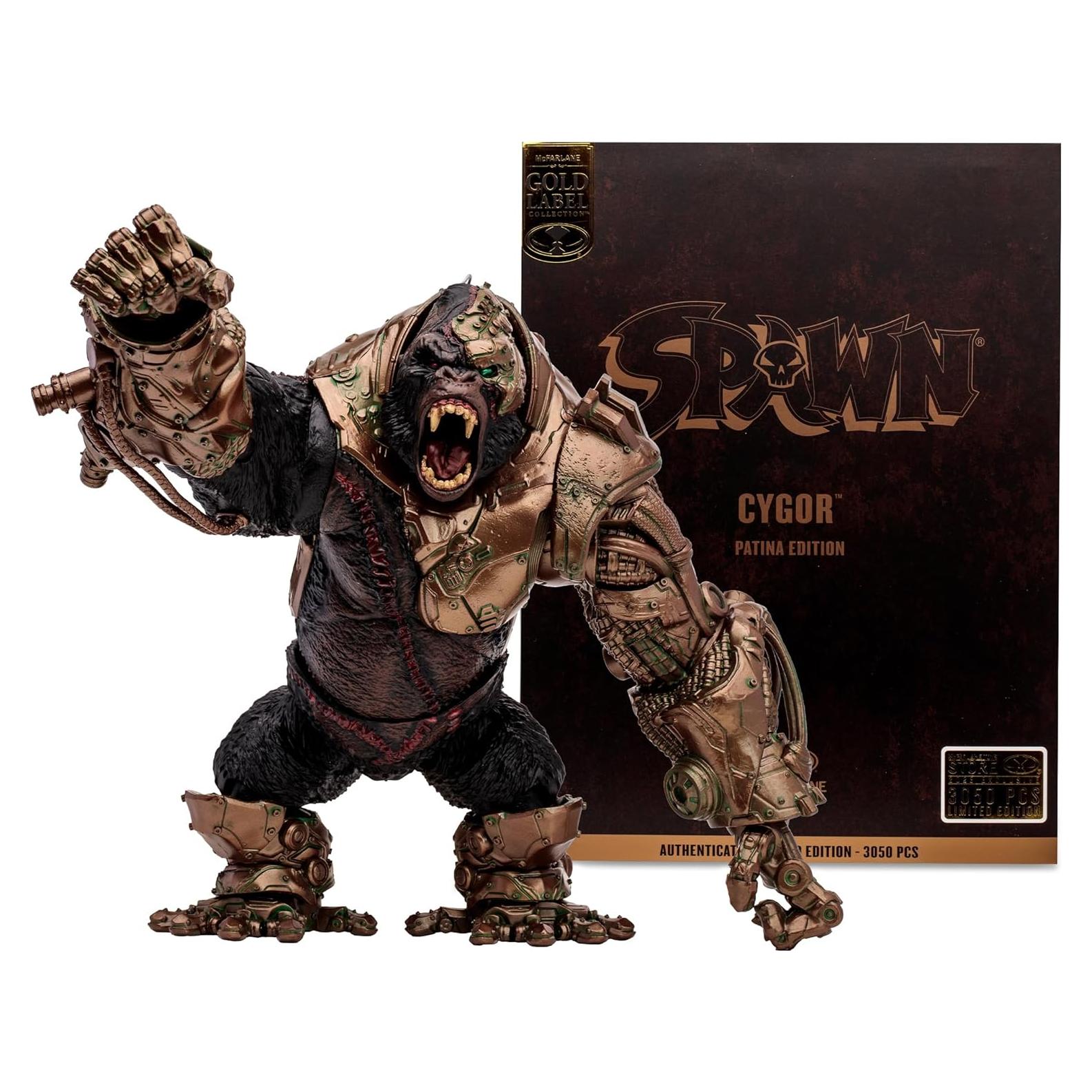 Figura Mega Cygor McFarlane Toys 27.94 cm Edición Patina