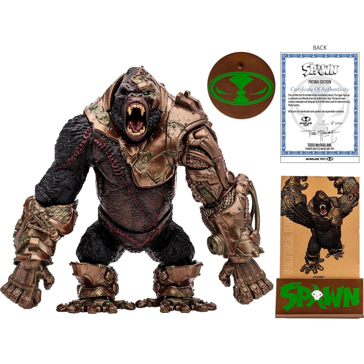 Figura Mega Cygor McFarlane Toys 27.94 cm Edición Patina