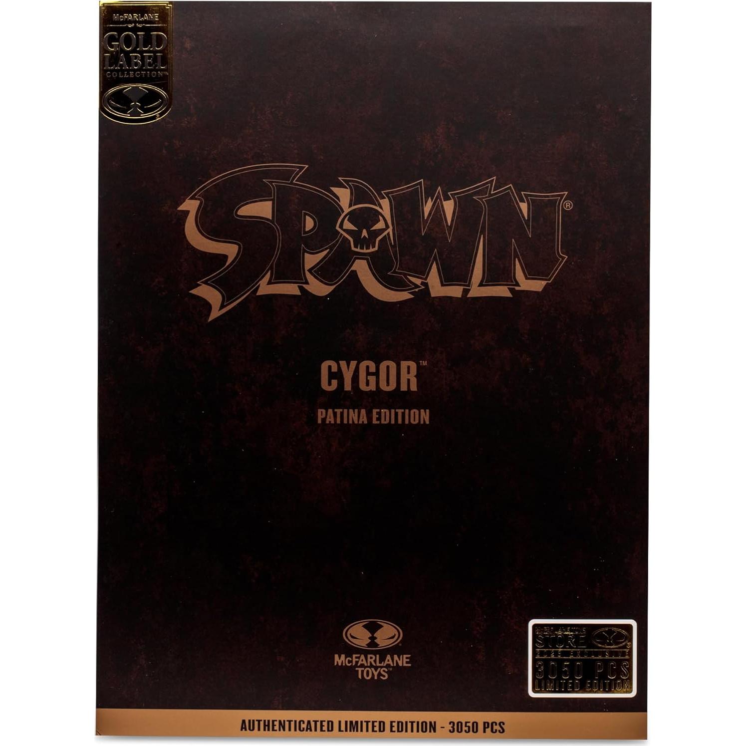 Figura Mega Cygor McFarlane Toys 27.94 cm Edición Patina