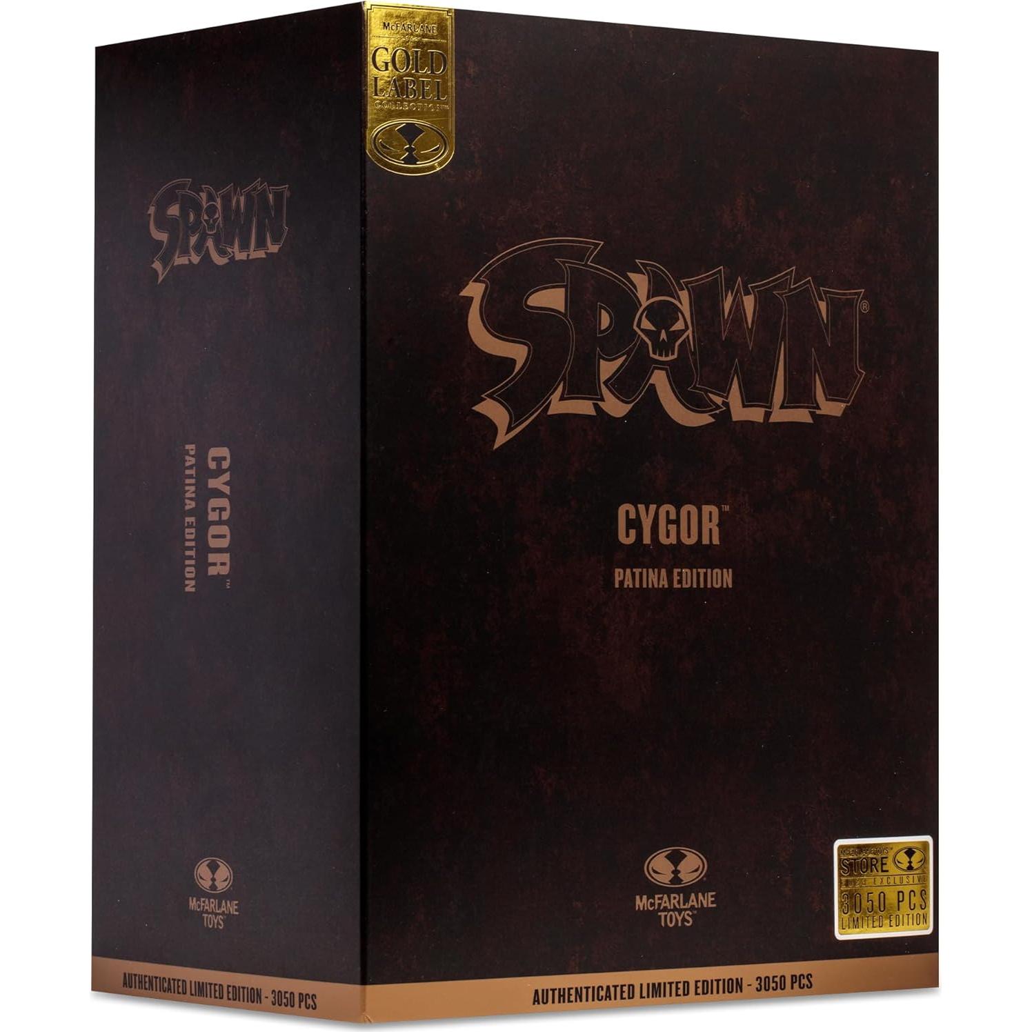 Figura Mega Cygor McFarlane Toys 27.94 cm Edición Patina