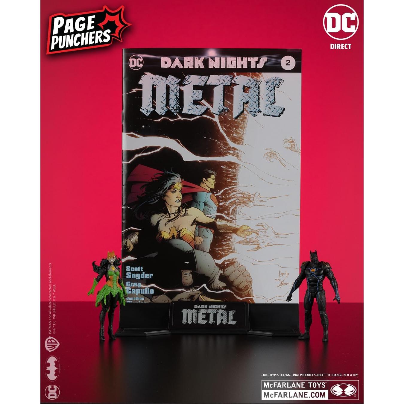 Figuras McFarlane Toys DC Page Punchers Batman 3" 2pk