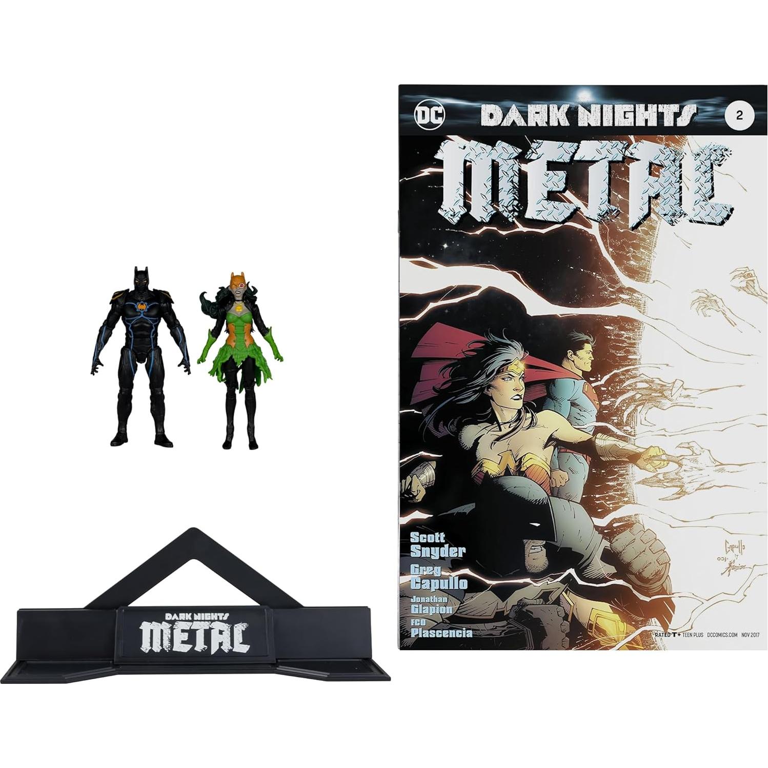 Figuras McFarlane Toys DC Page Punchers Batman 3" 2pk