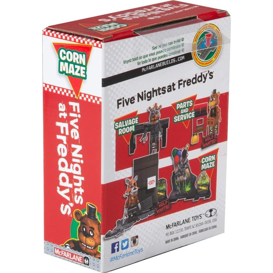 Set de Construcción McFarlane Five Nights at Freddy's Laberinto de Maíz