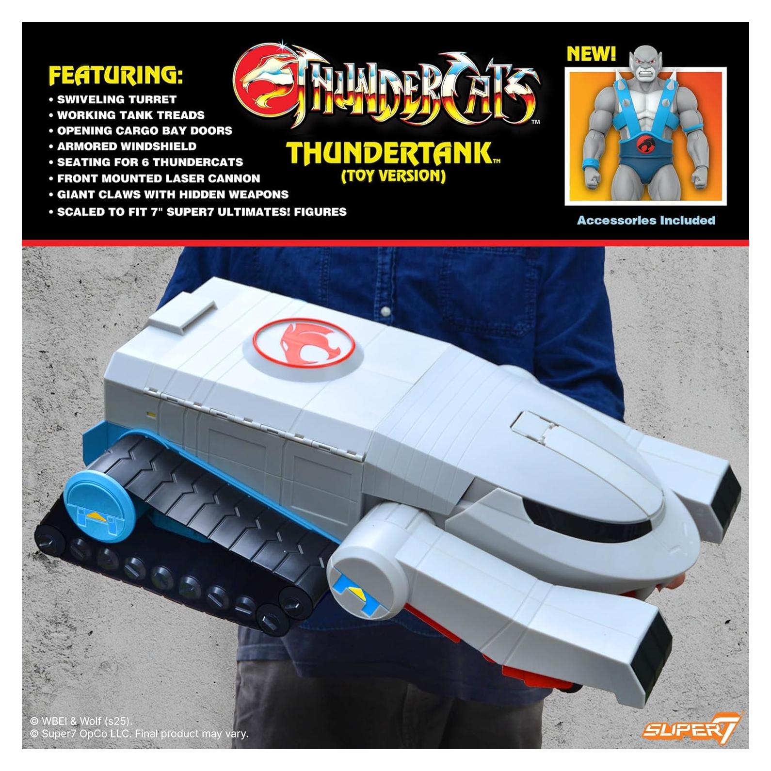Super7 ULTIMATES! ThunderTank con Panthro 68.58 cm Juguete