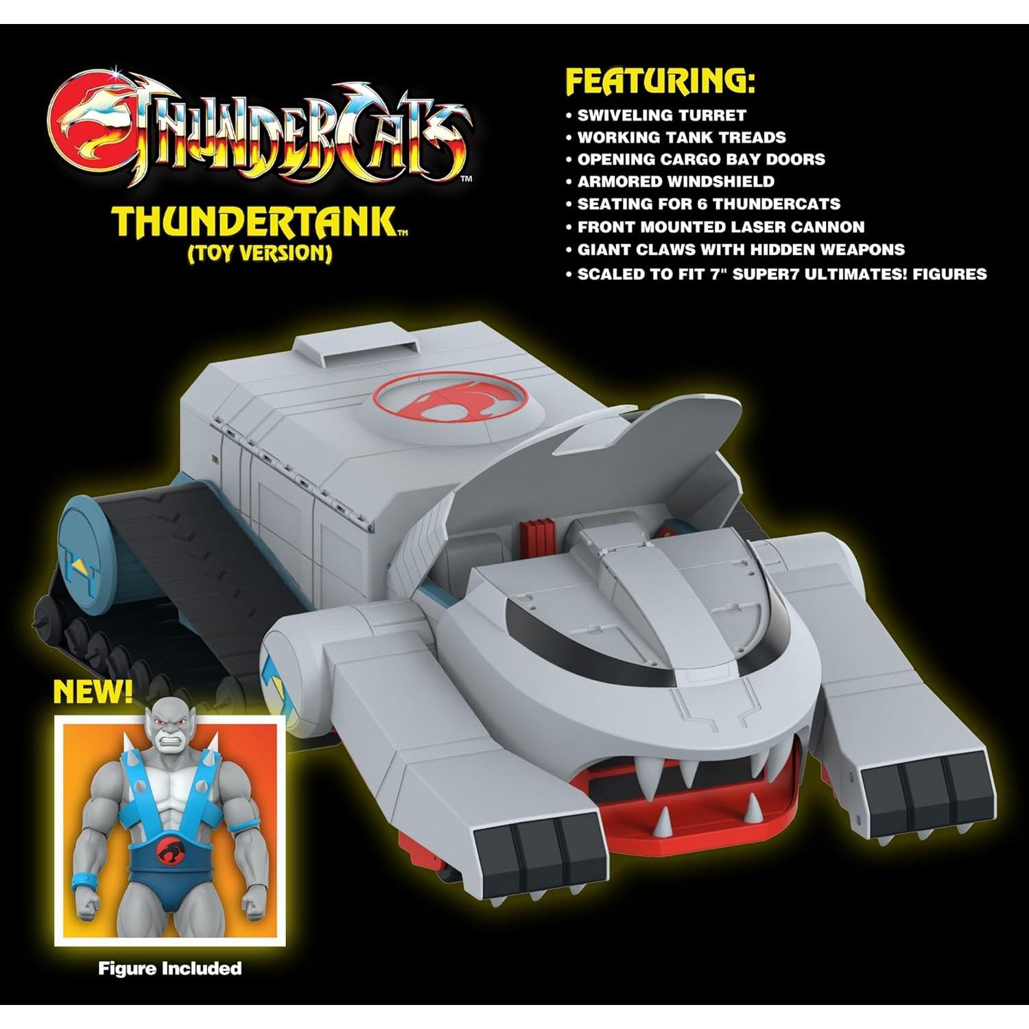Super7 ULTIMATES! ThunderTank con Panthro 68.58 cm Juguete
