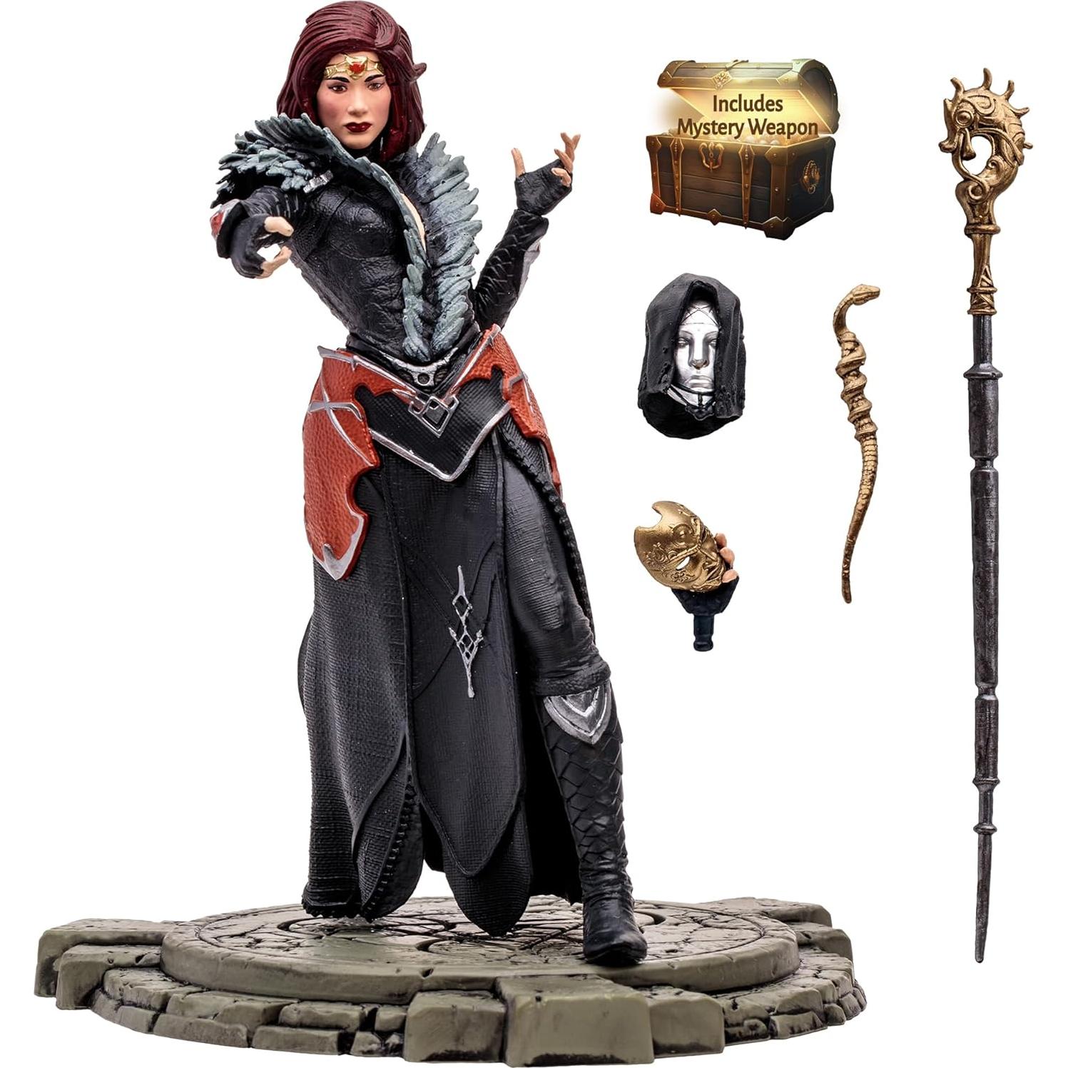 Figura Hechicera Diablo IV McFarlane 1:12 Detallada