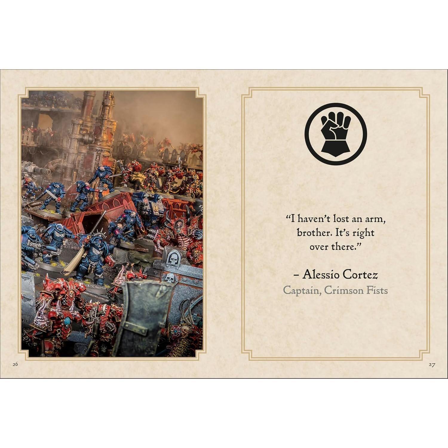 Warhammer 40,000: Words of War: The Miniature Book of Space Marines Quotes